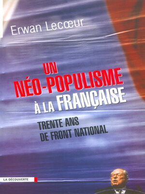 cover image of Un néo-populisme à la française